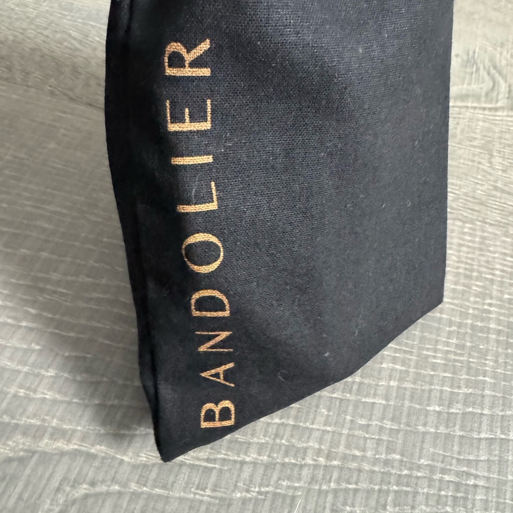Bandolier Cream and Black Phone Case with Strap for 15 pro - Picture 11 of 12